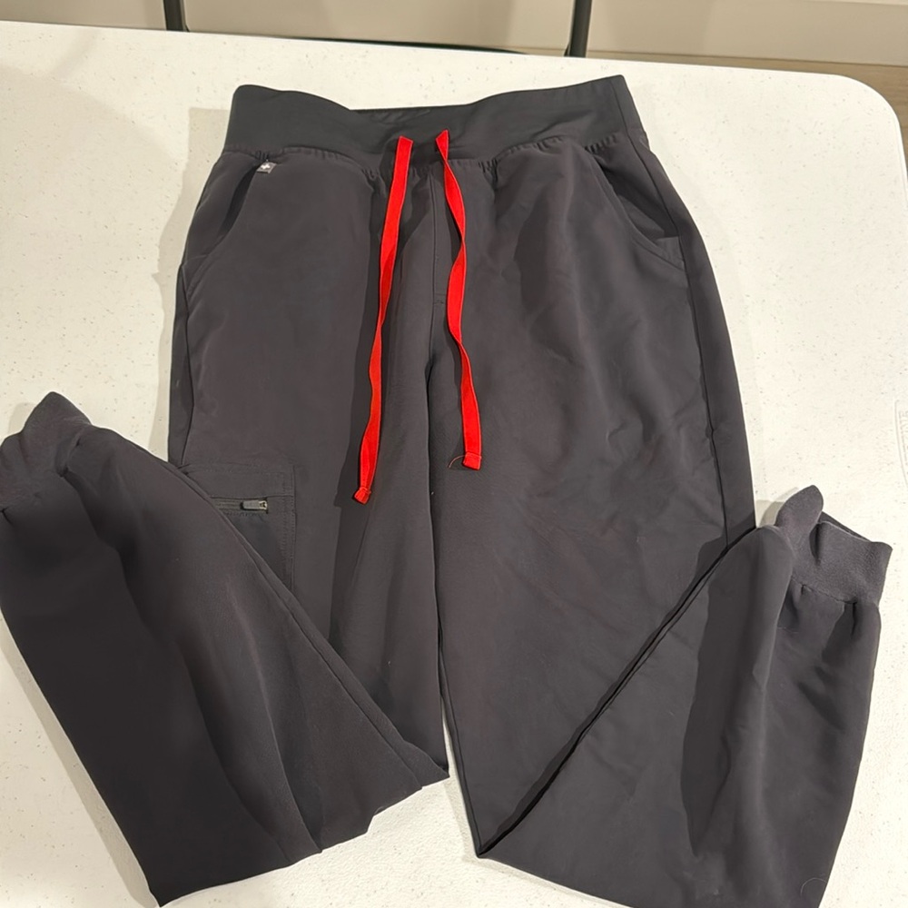 Figs Zamora High Waisted Jogger Scrub Pants